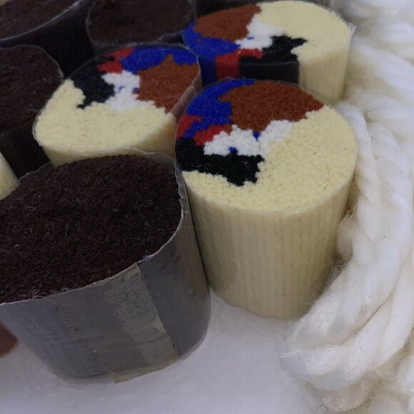 Betty’s 3 Dimensional Latch Hook Rug Swallows 3D272 Kit Birds Vintage Canada - Picture 7 of 16